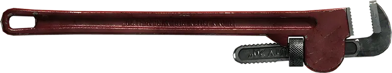 Render of a red pipe wrench model from a previous GTA game, side view