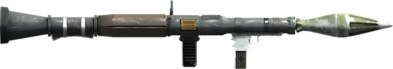 Render of the RPG rocket launcher model from previous GTA games, side view