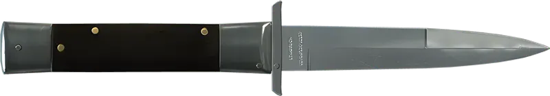 Render of a folding switchblade knife model from a previous GTA game, side view